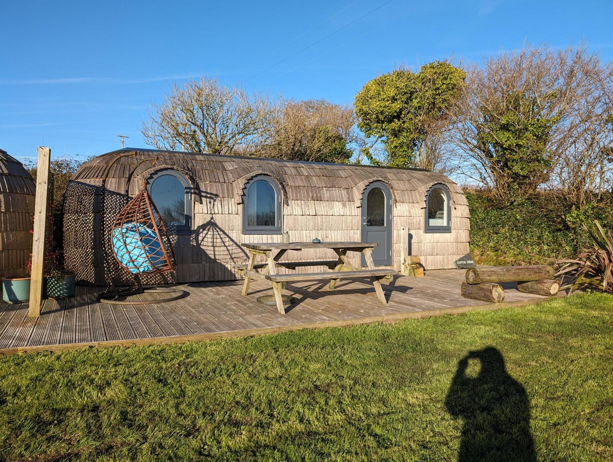 Clotted Cream -Lydcott Glamping, Cornish Sea Views Looe Exterior foto