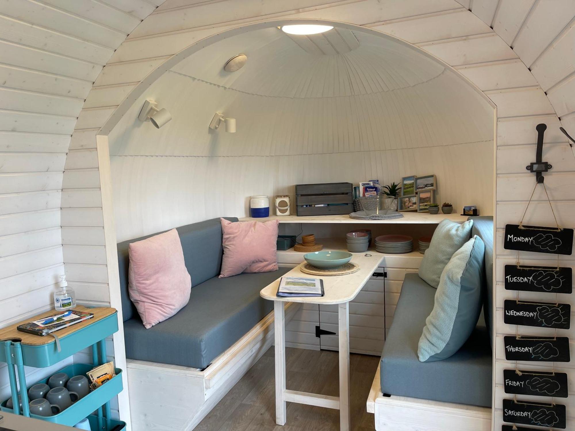 Clotted Cream -Lydcott Glamping, Cornish Sea Views Looe Exterior foto